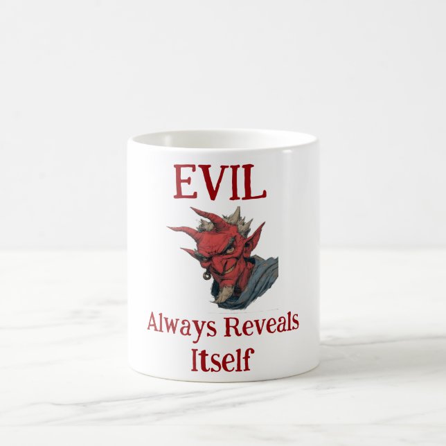Taza De Café Evil Coffee Mug (Centro)