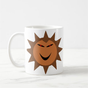 Taza De Café Evil Hedgehog Kawaii Gótico Halloween Mug