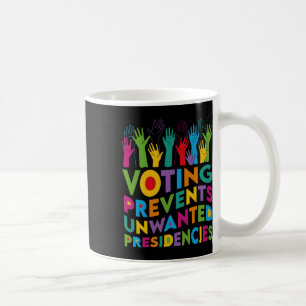 Taza De Café Evita Presidencias No Deseadas Harris Wheimer 2024