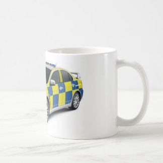 Taza De Café evo del lancero de mitsubishi de la policía