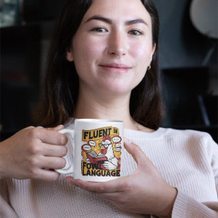 Taza De Café Evolución académica torpe en el lenguaje de las av