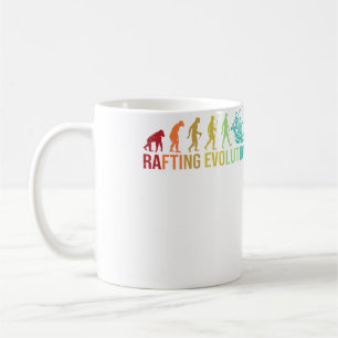 Taza De Café Evolución de balsismo - Río balsismo de aguas brav