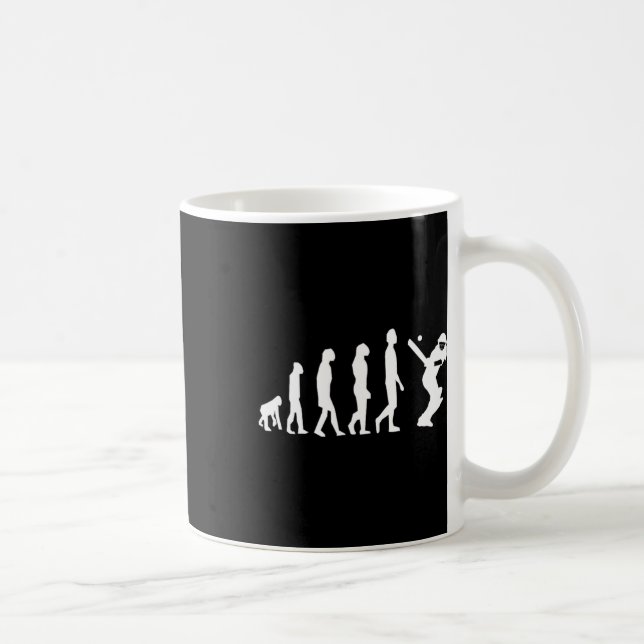 Taza De Café Evolución de Cricket  (Derecha)