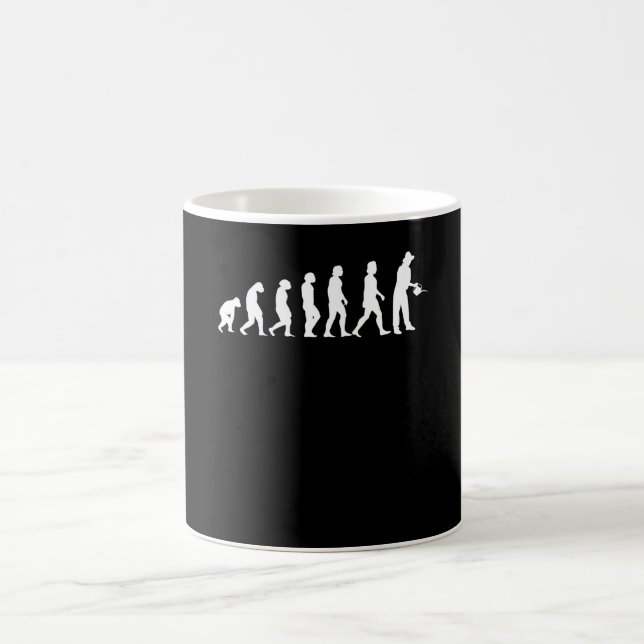 Taza De Café Evolución de jardinero (Centro)