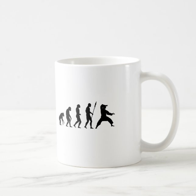 Taza De Café evolución de karate (Derecha)