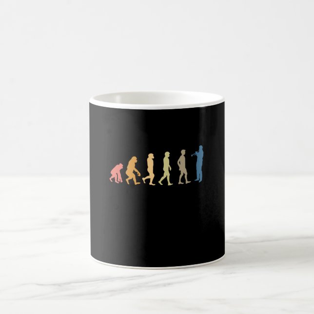 Taza De Café Evolución de la Trompeta (Centro)