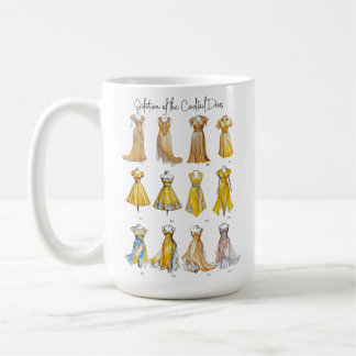 Taza De Café Evolución de la vestimenta de cóctel