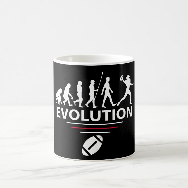 Taza De Café Evolución del fútbol (Centro)