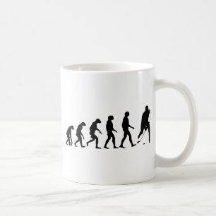 Taza De Café Evolución del hockey