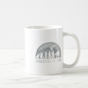 Taza De Café Evolución del hockey sobre hielo para jugadores de