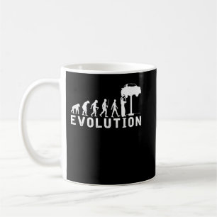 Taza De Café Evolución del Mecánico de Automóviles