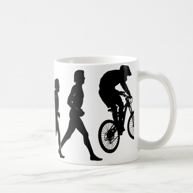 Taza De Café Evolución en declive (Derecha)