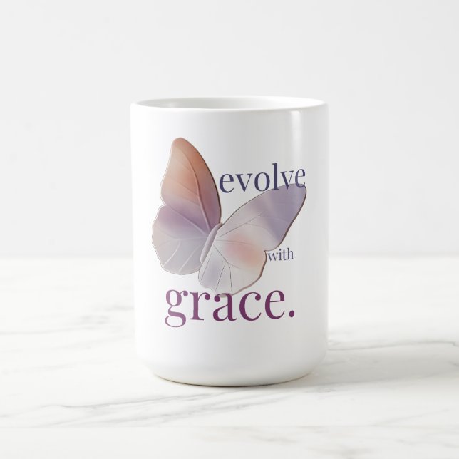 Taza De Café Evolucionar con Grace Themed Mug (Centro)