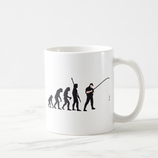 Taza De Café evolution fishing (Derecha)