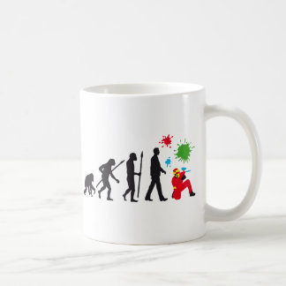 Taza De Café evolution of usted paintball player