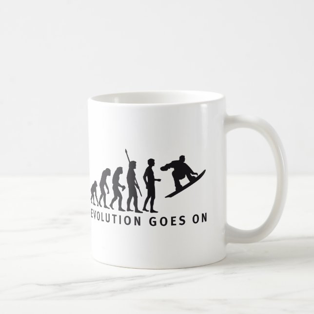 Taza De Café evolution snowboard (Derecha)