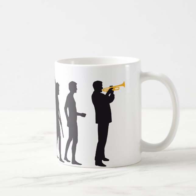 Taza De Café evolution trumpet player (Derecha)