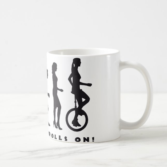 Taza De Café evolution unicycle (Derecha)