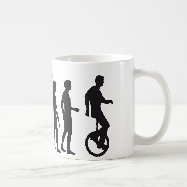 Taza De Café evolution unicycle (Derecha)