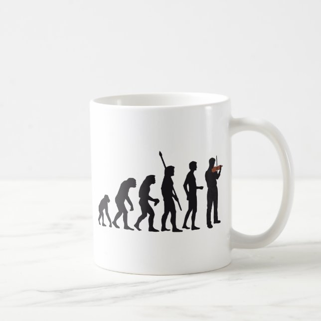 Taza De Café evolution violin (Derecha)