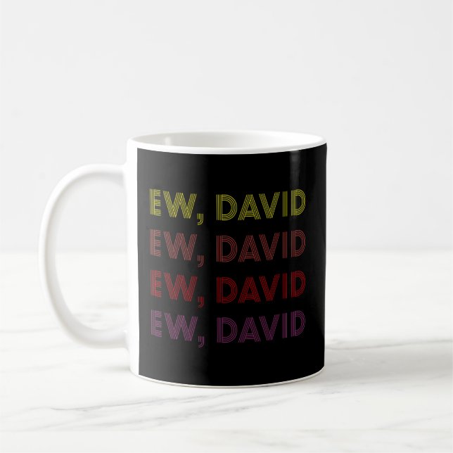 Taza De Café Ew David Old School (Izquierda)