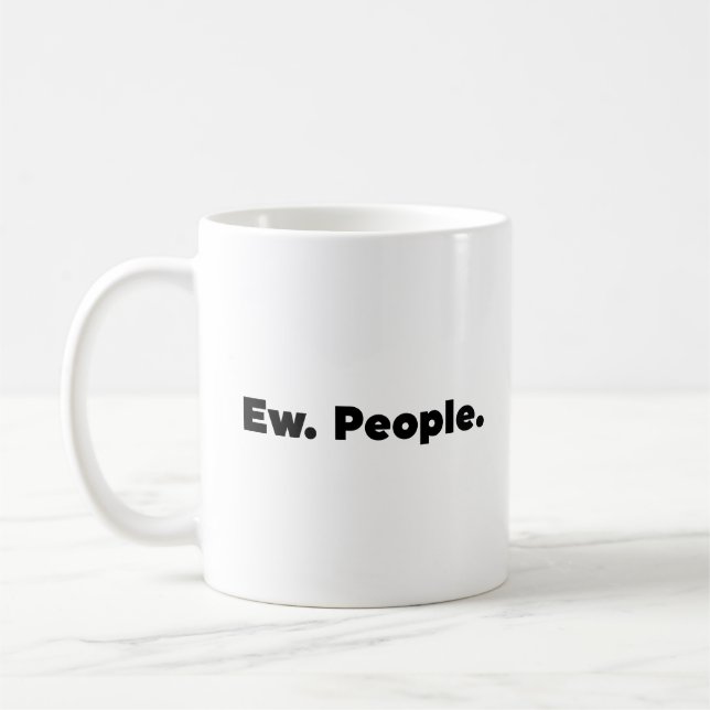 Taza De Café Ew. Gente. (Izquierda)