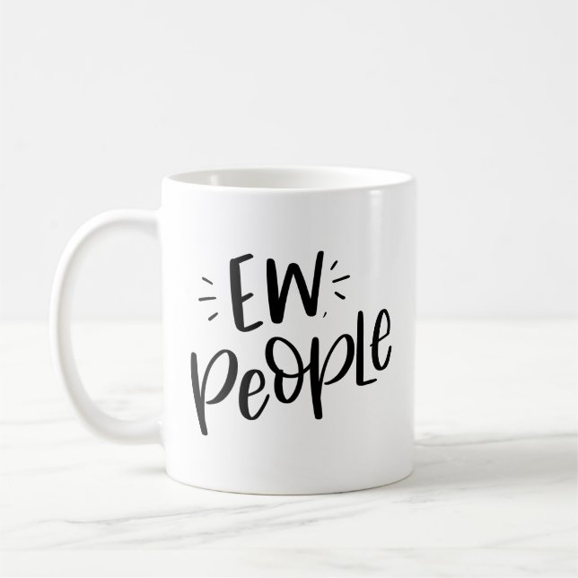 Taza De Café Ew, Gente (Izquierda)