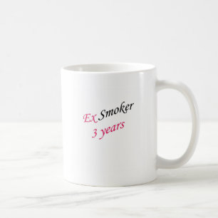 Taza De Café ex-fumador de 3 años