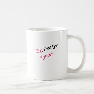 Taza De Café ex-fumador de 3 años