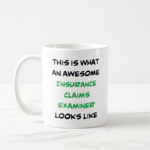 Taza De Café examinador de reclamaciones de seguro, impresionan
