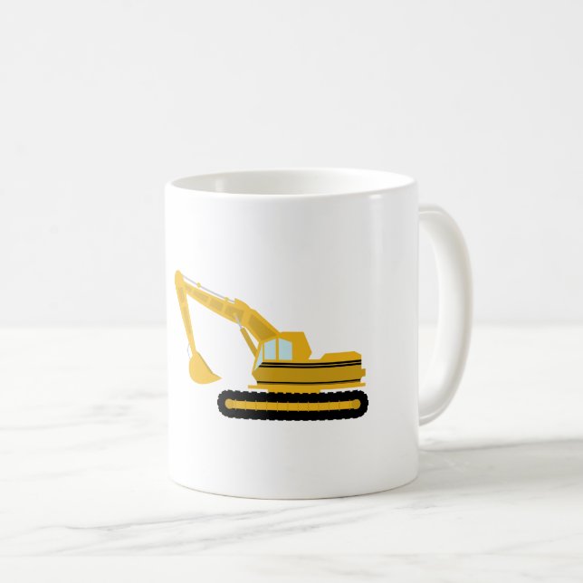 Taza De Café Excavador (Anverso derecho)