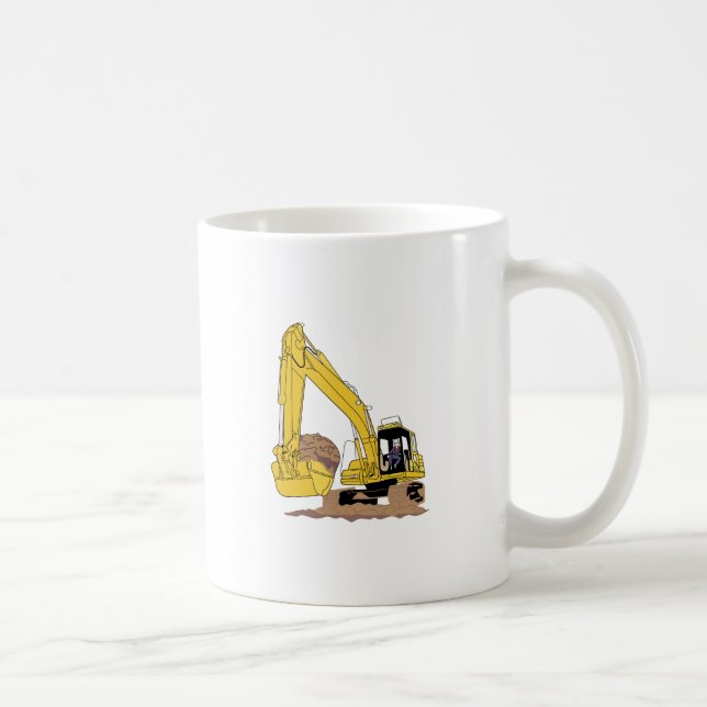 Taza De Café Excavador (Derecha)