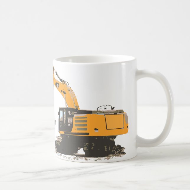 Taza De Café Excavador enorme de la suciedad (Derecha)