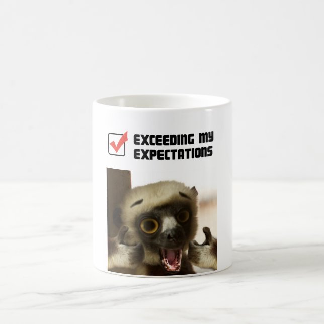 Taza De Café Exceder mis expectativas (Centro)