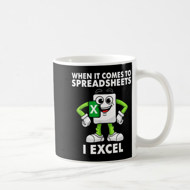Taza De Café Excel Coworker Birthday Employee Farewell Goodbye  (Derecha)