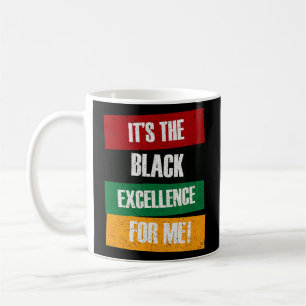Taza De Café Excelencia Negra Orgullo Negro Africano Hi