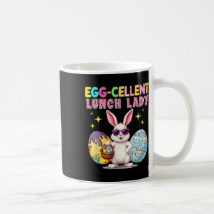 Taza De Café Excelente Señora del Almuerzo Conejo de Pascua Sun