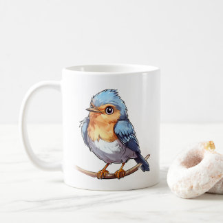 Taza De Café Exclusivo Bird Art Mug - Perfecto para avistar ave