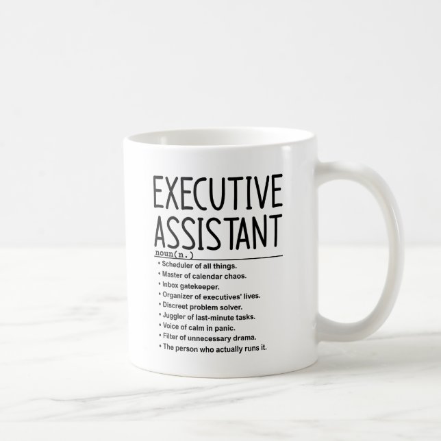Taza De Café Executive assistant (Derecha)