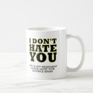Taza De Café Existencia no emocionada Funny Mug