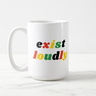 Taza De Café Existir una historia negra sólida: empoderamiento