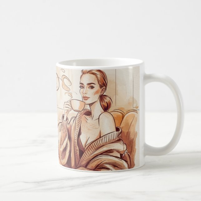 Taza De Café Éxito de Sippin - Café Inspirador (Derecha)