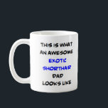 Taza De Café exótico padre de shorthair, impresionante<br><div class="desc">padre de shorthair exótico</div>