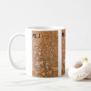 Taza De Café Expectación de Klimt Arte Nouveau Victoriano Antig
