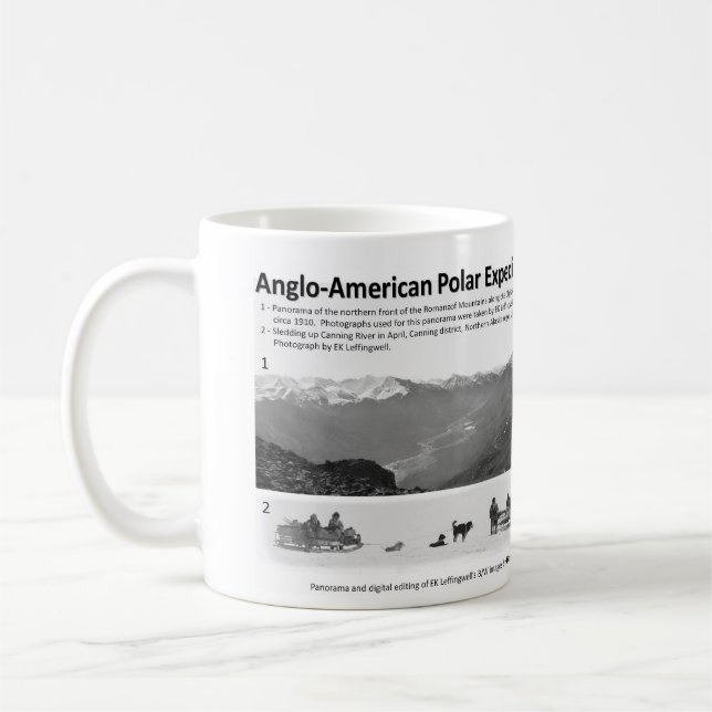 Taza De Café Expedición angla-americano II - montañas de (Izquierda)