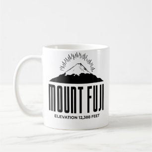 Taza De Café Expedición de escalada en roca al Monte Fuji Japón
