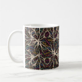 Taza De Café Experiencia humana Arte Inspirador de Word