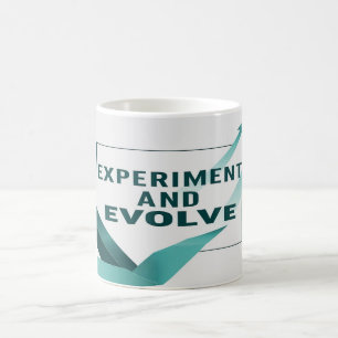 Taza De Café Experimentar y Evolucionar opción 2