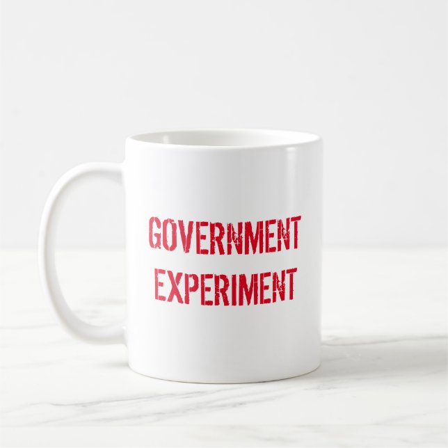 Taza De Café Experimento gubernamental (Izquierda)