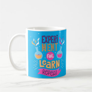 Taza De Café  Experimento No Aprender Repetir Coffee Mug